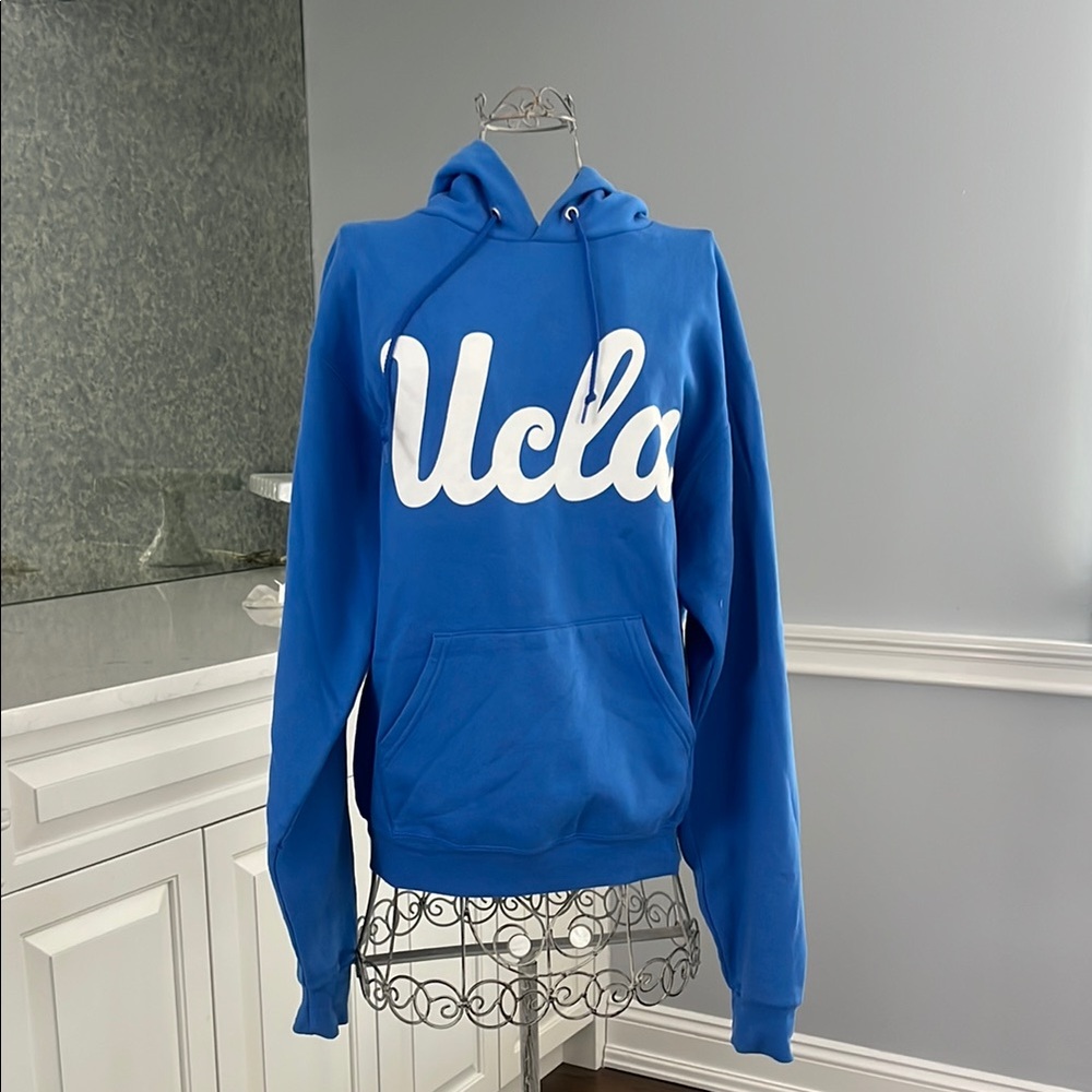 Champion Blue and White Women's Sweater